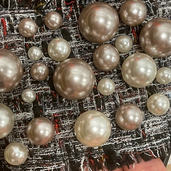 ZARA WOMAN SLIDES WITH PEARLS - Picture 9 of 11